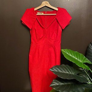 Red Cocktail Dress